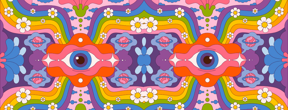 psycodelica, digital Art, planets, pop-art, fractals